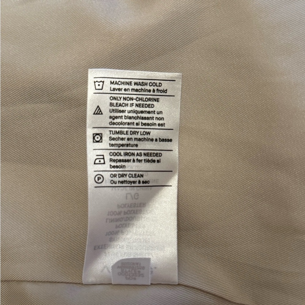 Vince Faux Fur Cream Jacket (Size: Large) - Picture 14 of 16